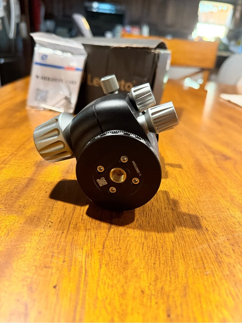 Leofoto LH-40GR Professional Ball Head in Black